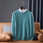 Weston | Mens V Neck Sweater Loose Fit Knitted Pullover