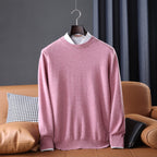 Weston | Mens V Neck Sweater Loose Fit Knitted Pullover
