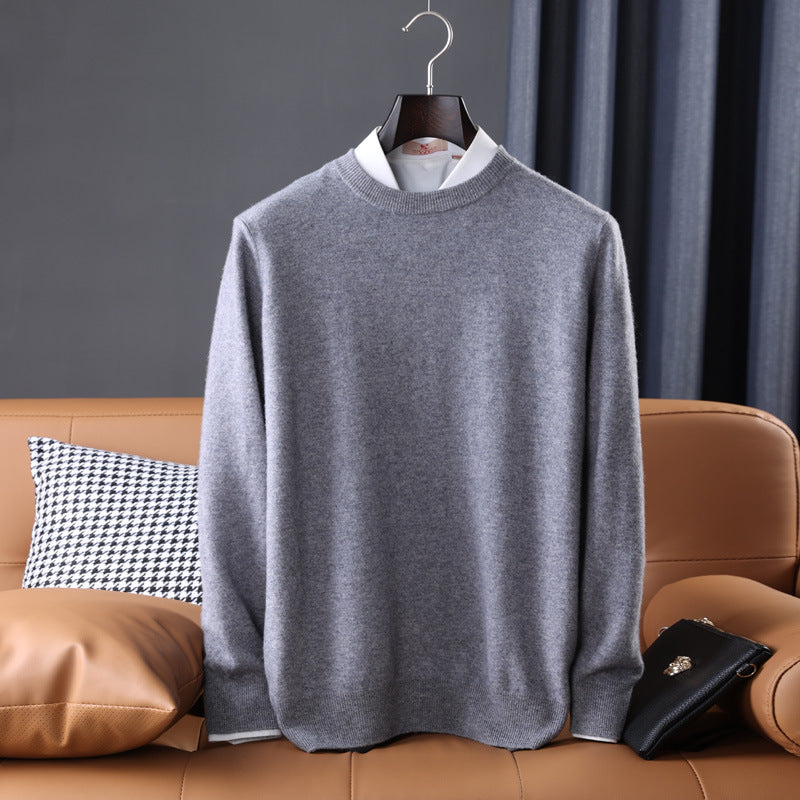 Weston | Mens V Neck Sweater Loose Fit Knitted Pullover