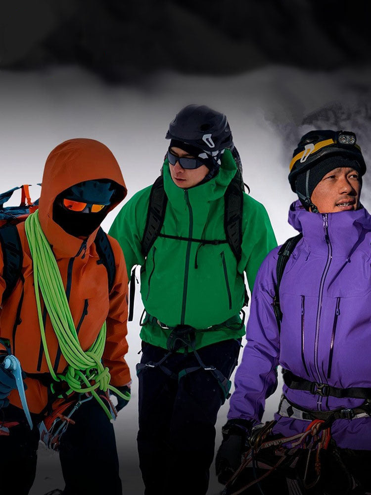 Wilbur | Mens Waterproof Windproof Hardshell Mountaineering Outdoor Jacket