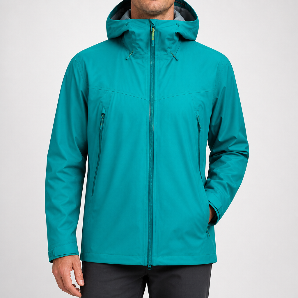 Wilbur | Mens Waterproof Windproof Hardshell Mountaineering Outdoor Jacket, Design 1
