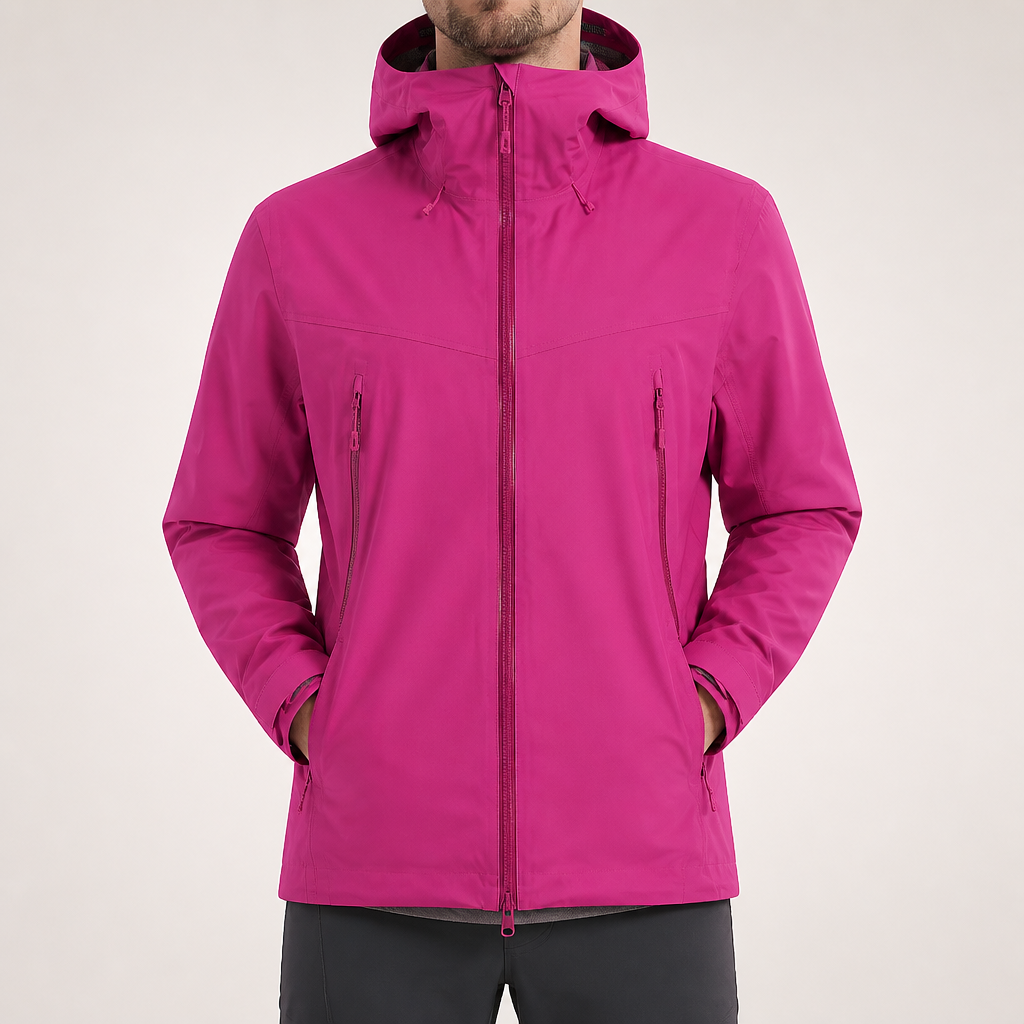 Wilbur | Mens Waterproof Windproof Hardshell Mountaineering Outdoor Jacket, Design 2