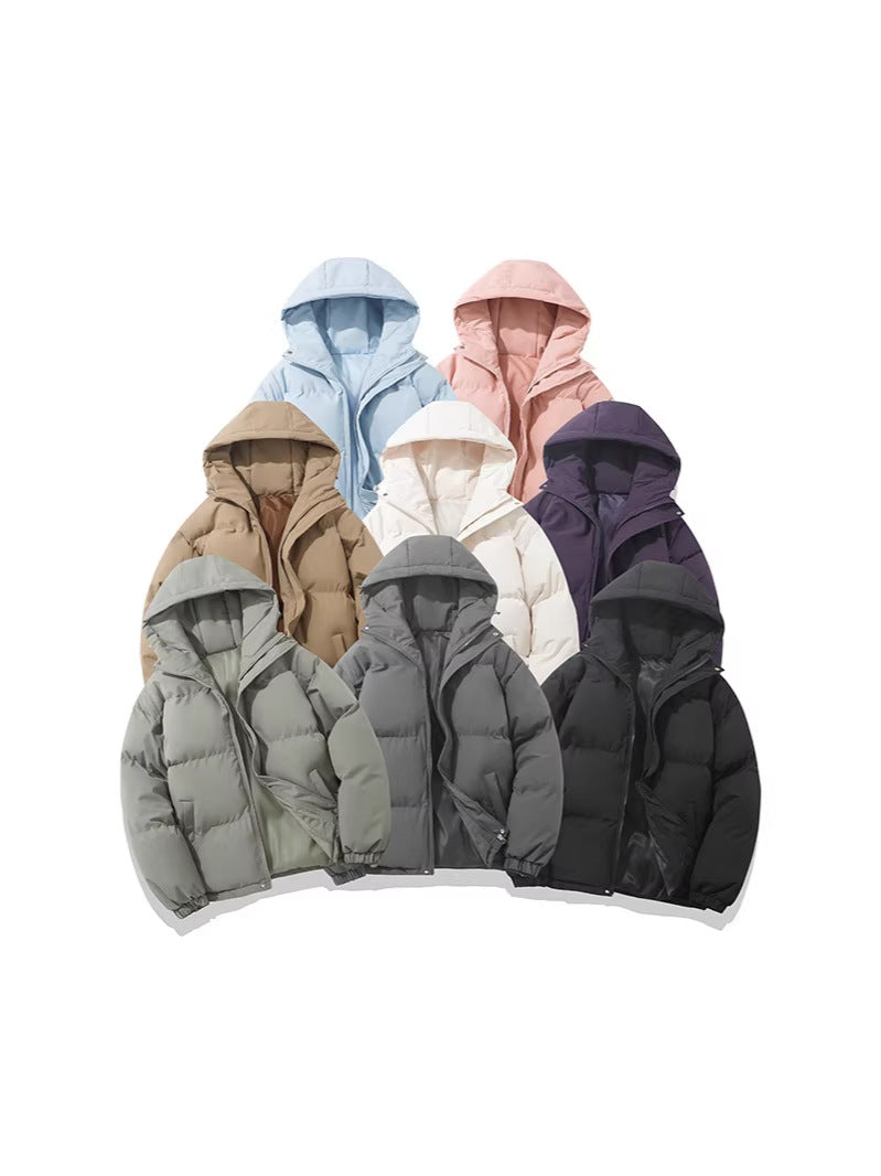 Will | Mens Puffer Jacket Hooded Winter Warm Loose Padded Coat
