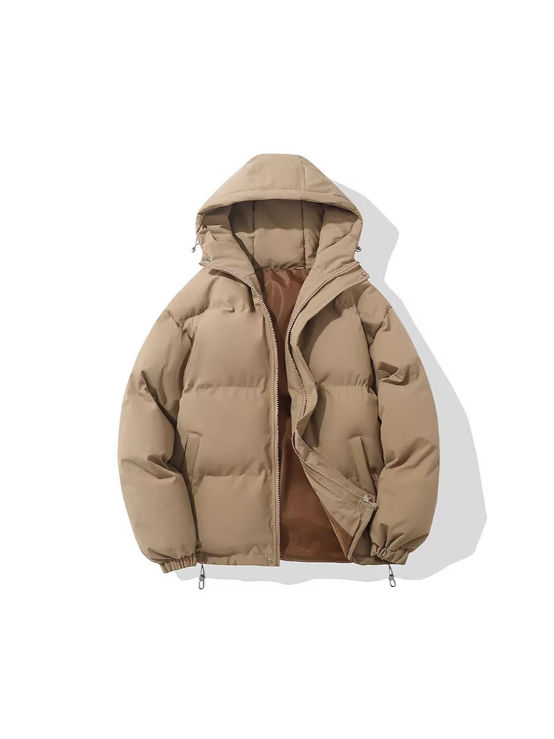 Will | Mens Puffer Jacket Hooded Winter Warm Loose Padded Coat