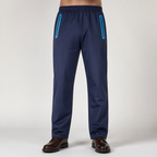 Willa | Mens Waterproof Trousers Rain Pants Over Trousers Windproof, Navy Blue
