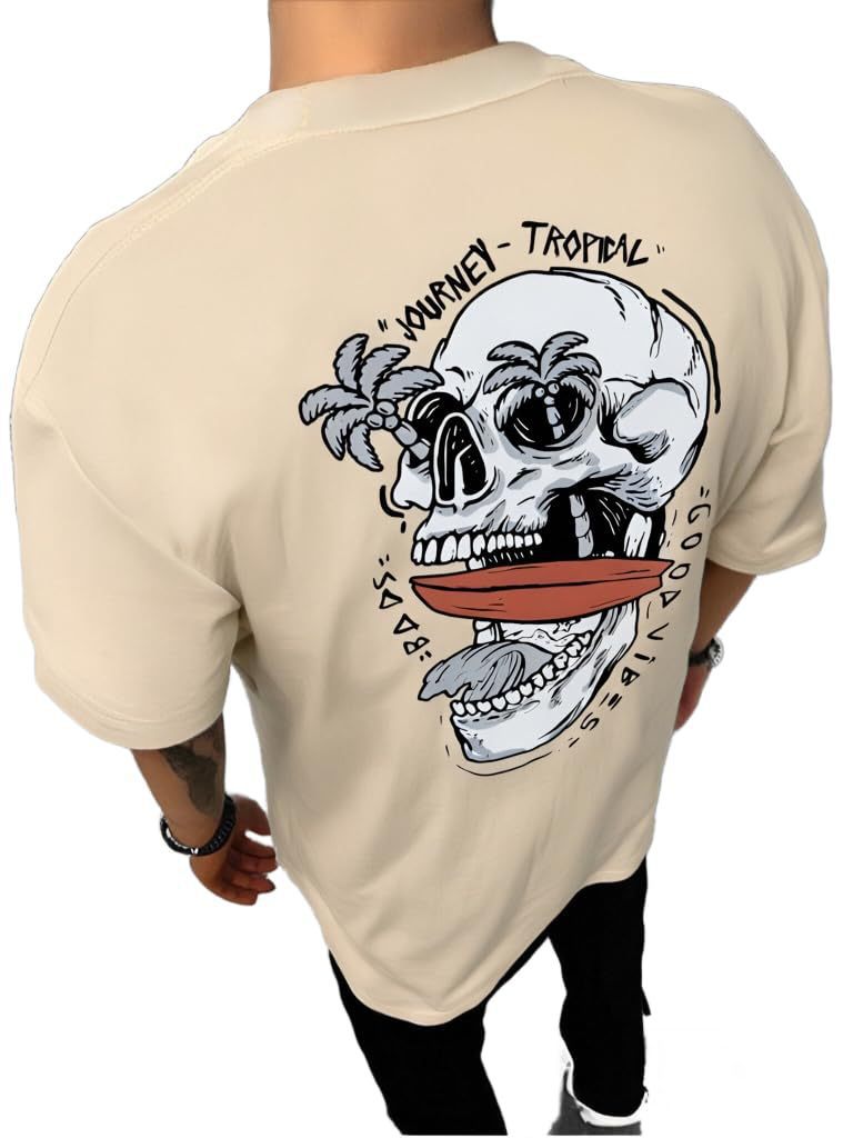 William | Mens Graphic T Shirt Retro Pattern Print Short Sleeve Tee