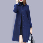 Winifred | Womens British Style Wool Blend Coat - 3
