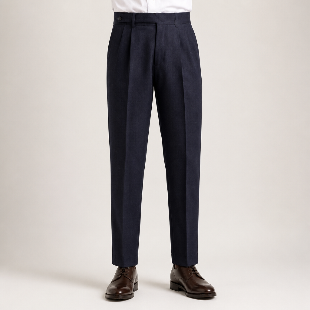 Winston | Mens Casual Vintage Anti Wrinkle Commuter Pants, Black