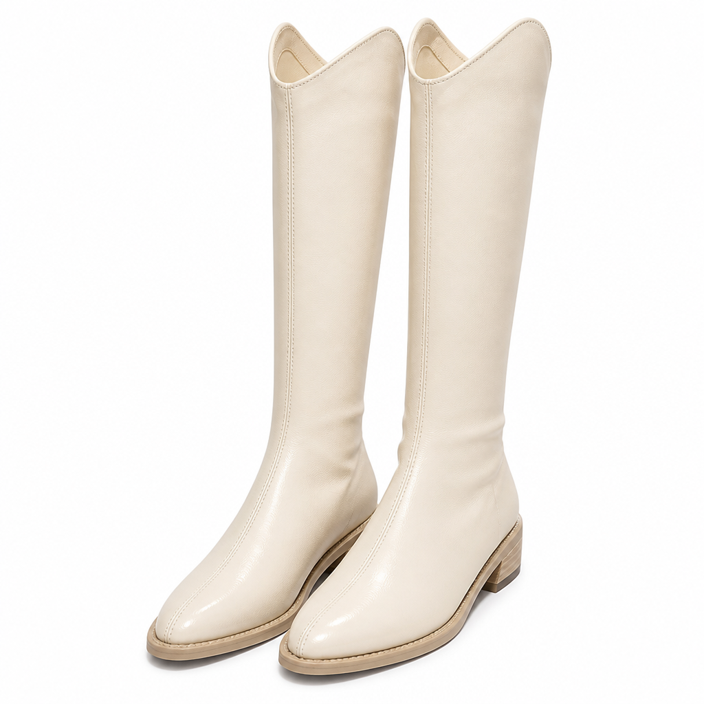 Wynn | Womens Over The Knee Boots Pointed Toe Winter Footwear