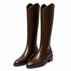 Wynn | Womens Over The Knee Boots Pointed Toe Winter Footwear