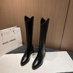 Wynn | Womens Over The Knee Boots Pointed Toe Winter Footwear