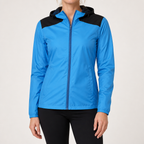 Yvonne | Womens Water Resistant Quick Dry Hooded Windbreaker Jacket, Sky Blue