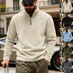 Zane | Mens Fleece Half Zip Sweatshirt - 1